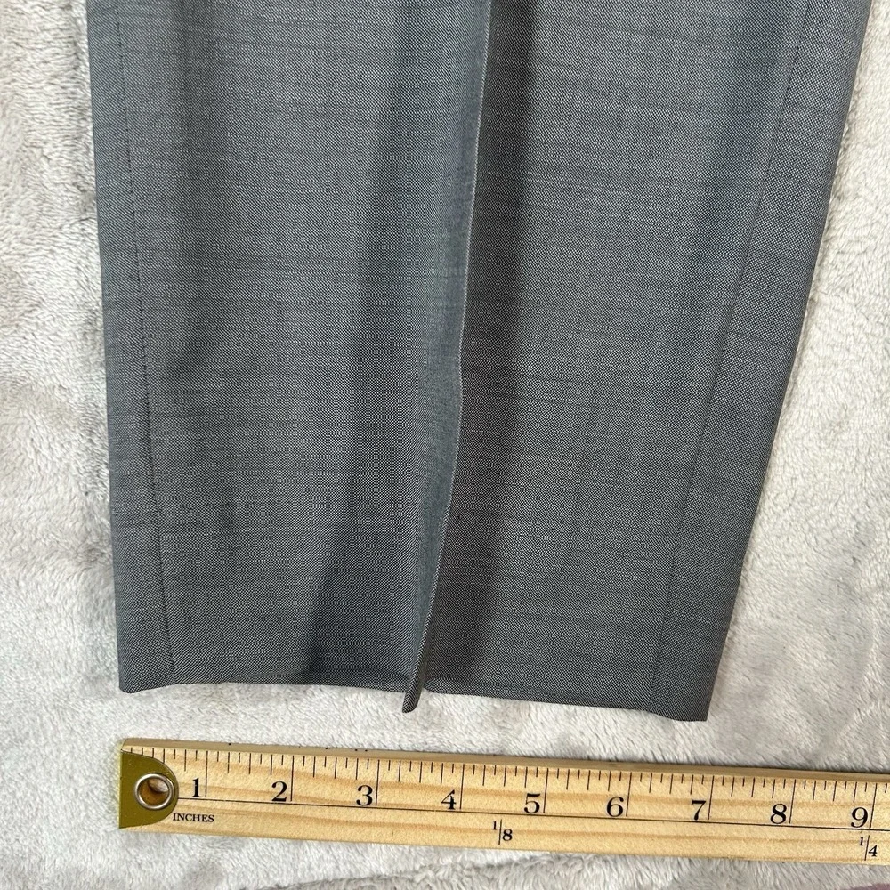 The Men's Store Bloomingdale's Pants Mens 38x30 Gray 100% Wool Made In Italy EUC
